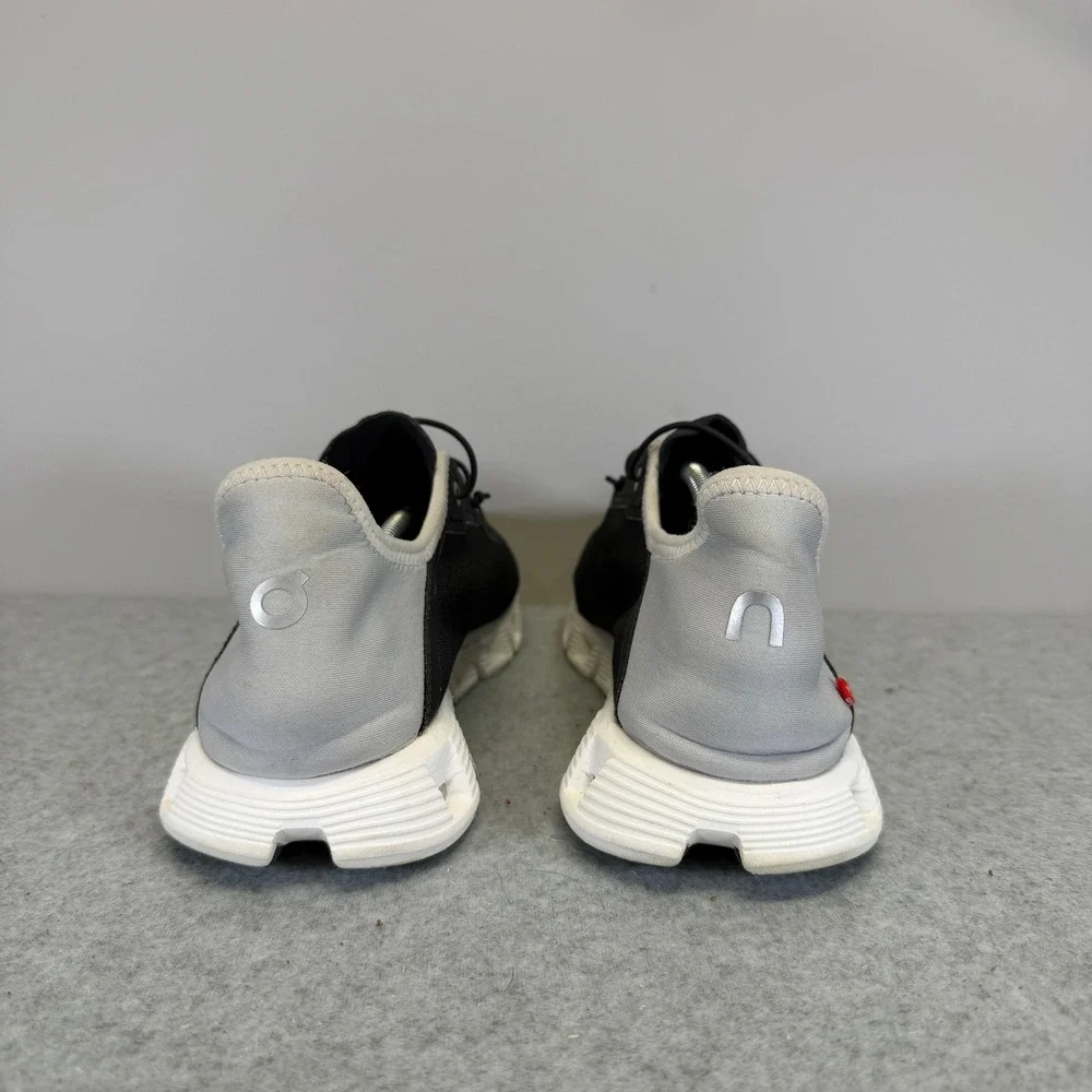 On Running Cloudswift Mens Shoes Size 10  Black White Low Top Athletic Sneakers